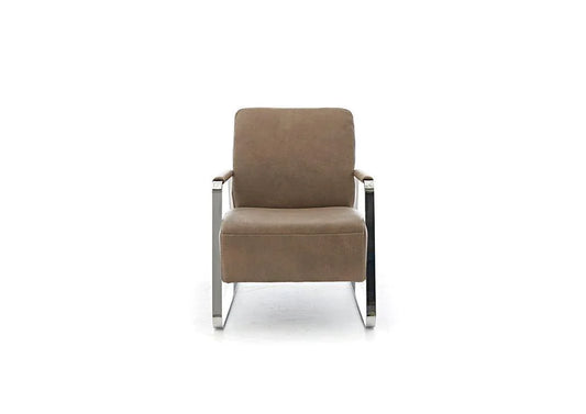 W.SCHILLIG Sessel quadroo 17350 ME Leder Z75/49 sand - Komfortmöbel24