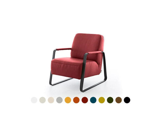 W.SCHILLIG Sessel quadroo 17350 Leder Z73 (Farbe wählbar) - Komfortmöbel24