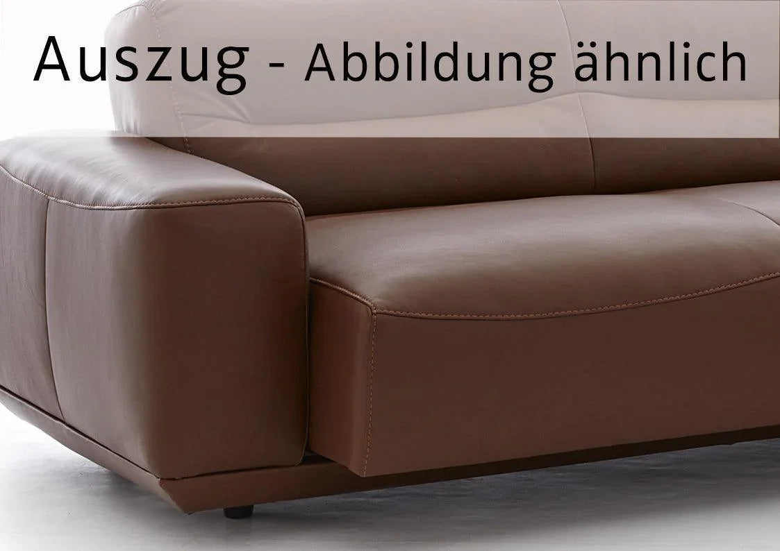 W.SCHILLIG Ecksofa alessiio 20550 Leder Z75/50 cognac - Komfortmöbel24