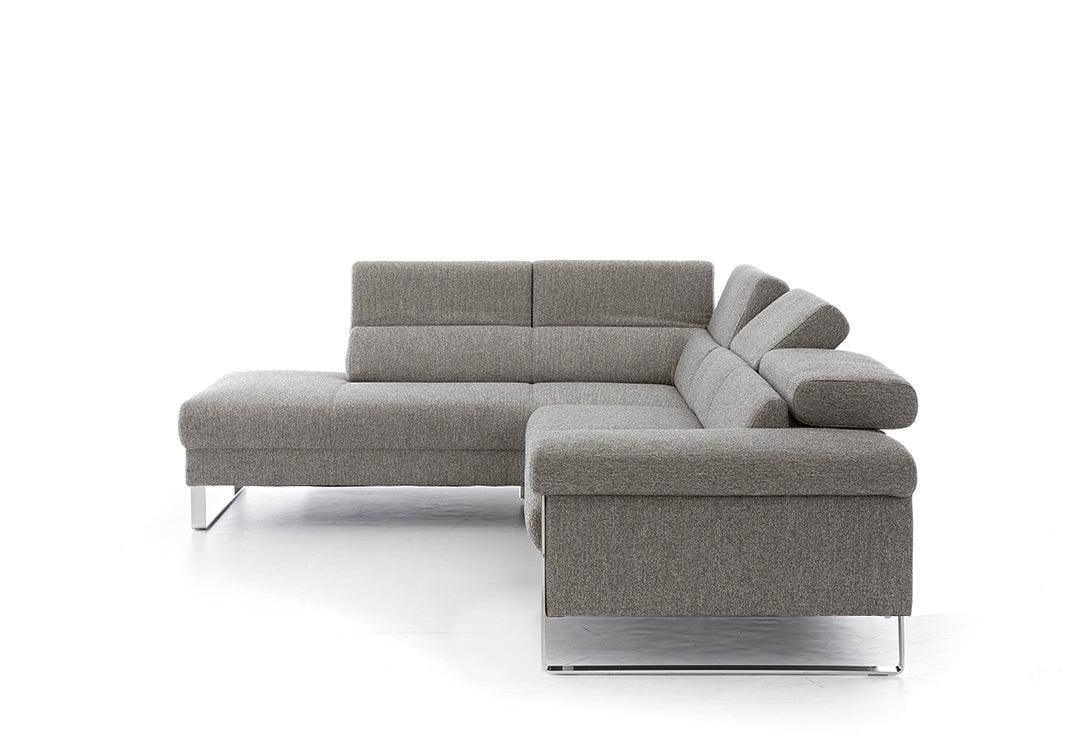 W.SCHILLIG Ecksofa finn 20974 Stoff S22/23 grey - Komfortmöbel24