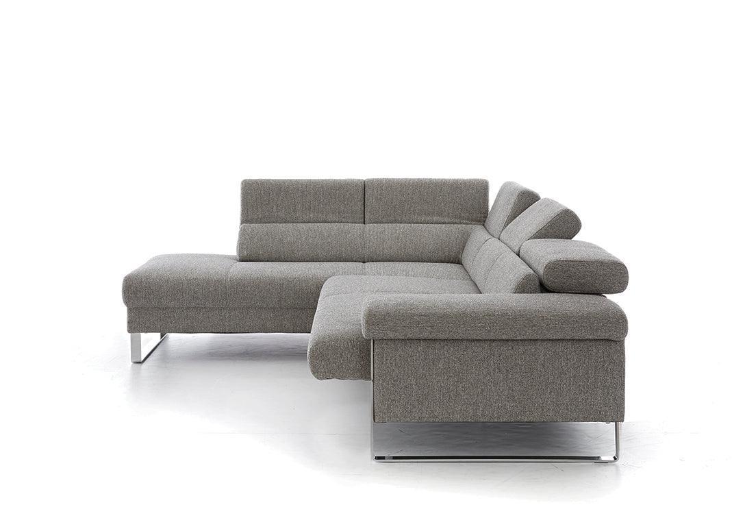 W.SCHILLIG Ecksofa finn 20974 Stoff S22/23 grey - Komfortmöbel24