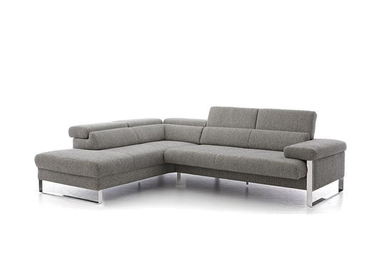 W.SCHILLIG Ecksofa finn 20974 Stoff S22/23 grey - Komfortmöbel24
