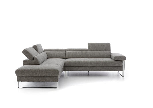 W.SCHILLIG Ecksofa finn 20974 Stoff S22/23 grey - Komfortmöbel24
