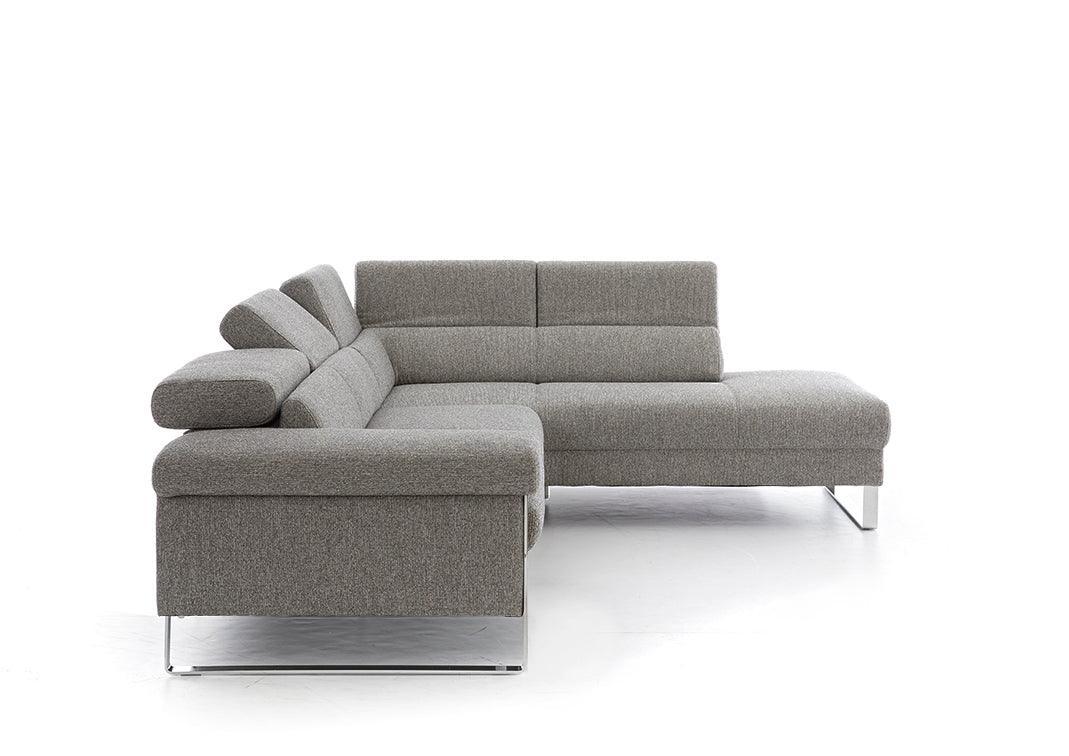 W.SCHILLIG Ecksofa finn 20974 Stoff S22/23 grey - Komfortmöbel24