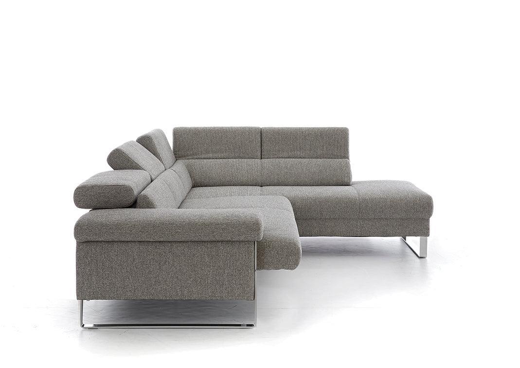 W.SCHILLIG Ecksofa finn 20974 Stoff S22/23 grey - Komfortmöbel24
