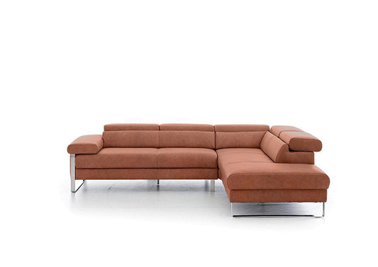 W.SCHILLIG Ecksofa finn 20974 Leder Z69/50 cognac - Komfortmöbel24