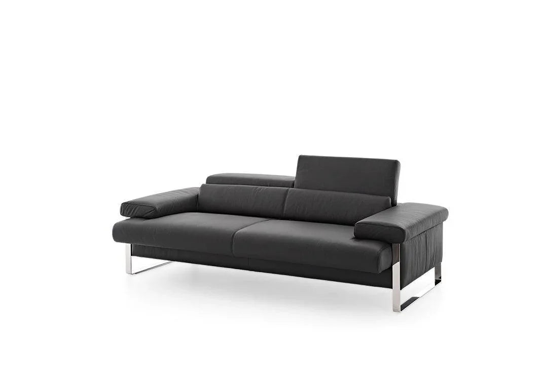 W.SCHILLIG Sofa finn 20974 N80 Leder Z59 (Farbe wählbar) - Komfortmöbel24