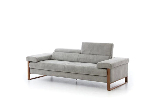 W.SCHILLIG Sofa finn 20974 N80 Stoff V52/21 light grey - Komfortmöbel24