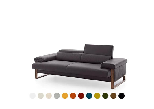 W.SCHILLIG Sofa finn 20974 N90 (B 250cm) Leder Z73 (Farbe wählbar) - Komfortmöbel24