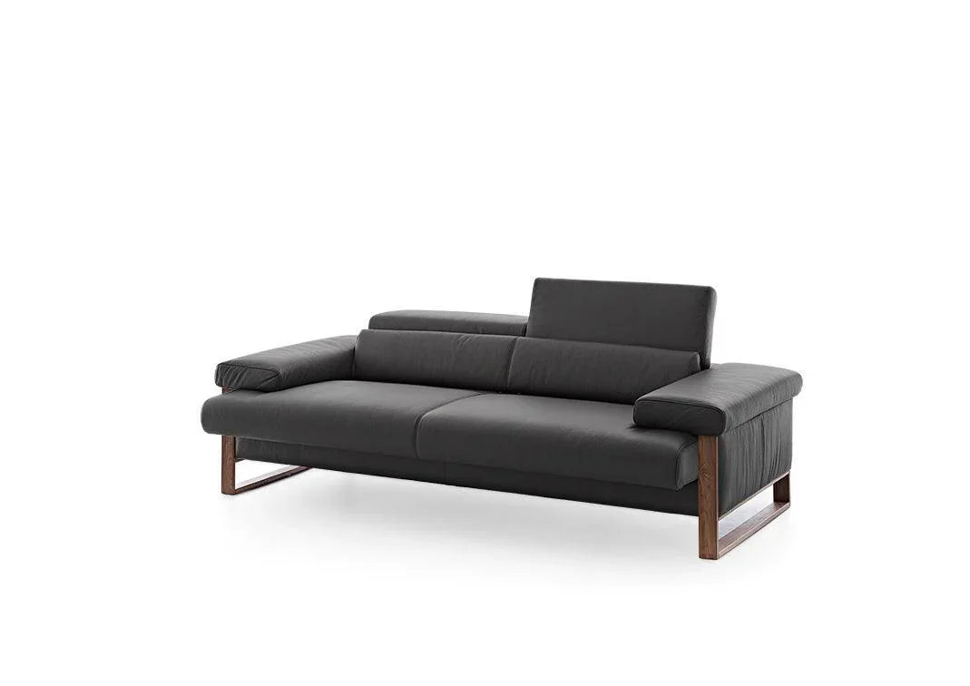 W.SCHILLIG Sofa finn 20974 N90 (B 250cm) Leder Z73 (Farbe wählbar) - Komfortmöbel24