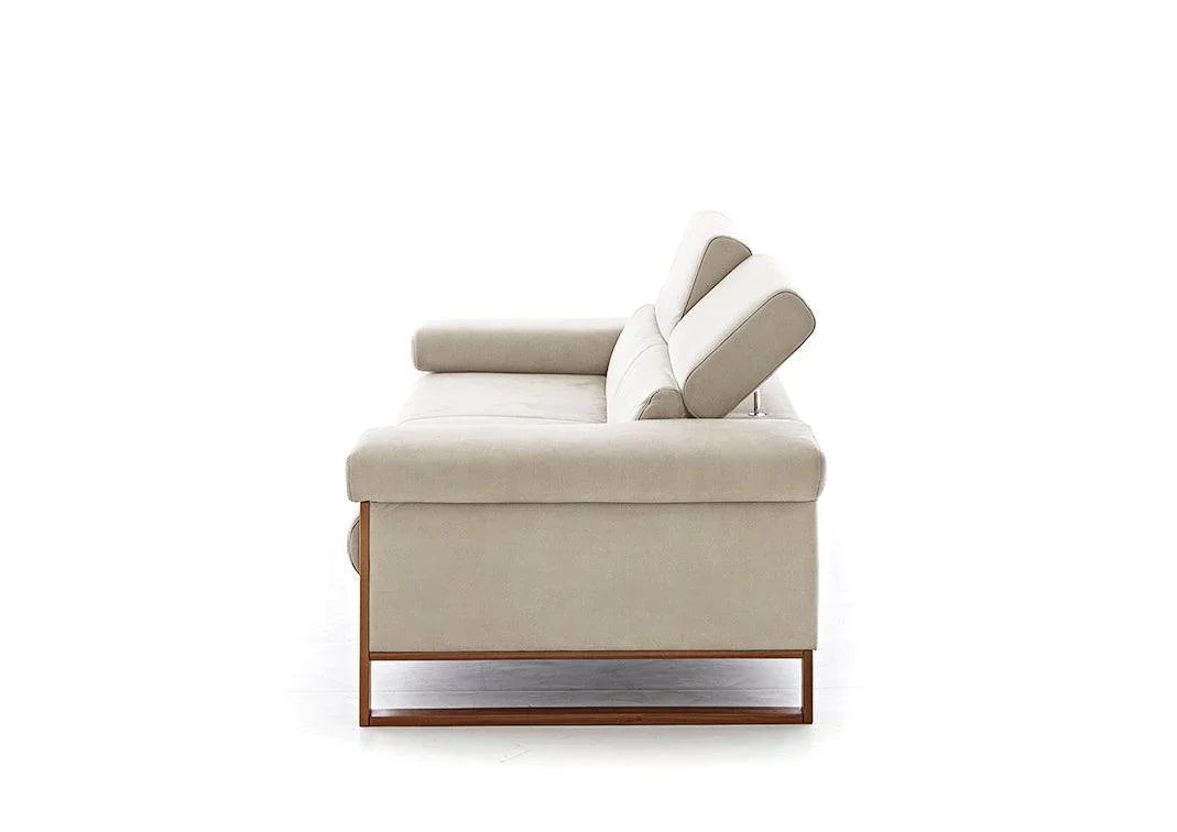 W.SCHILLIG Sofa finn 20974 N80 Stoff S37/43 sahara - Komfortmöbel24