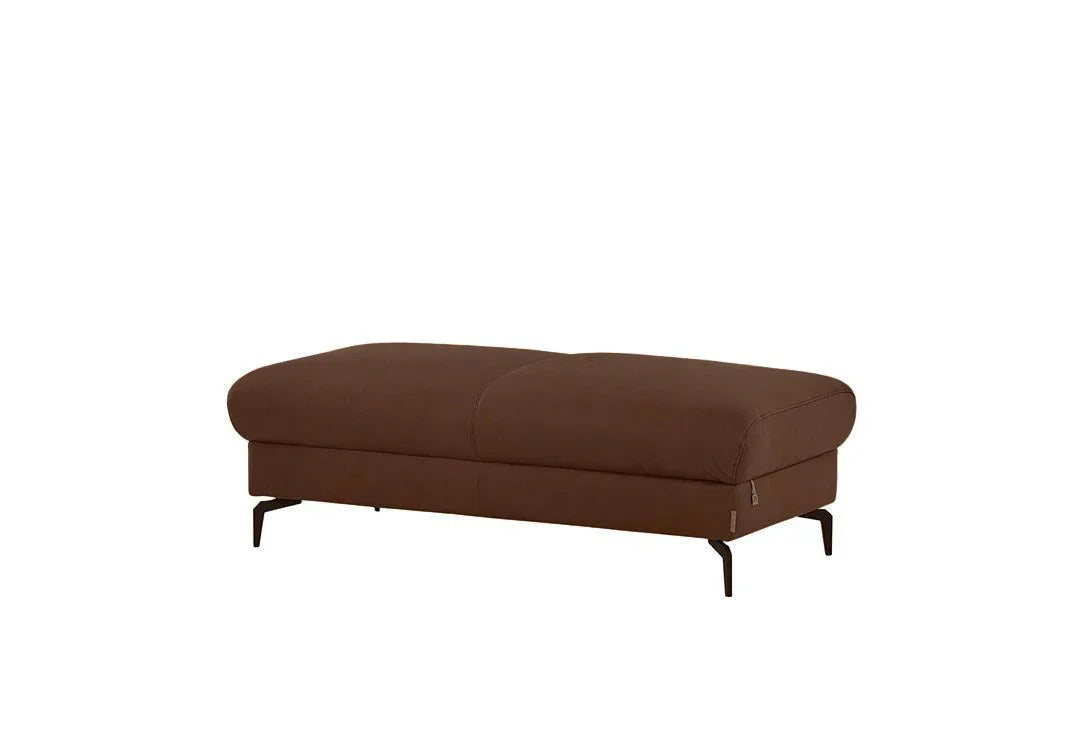 W.SCHILLIG Hocker piedroo 21156 G140 Leder Z69/51 tobacco - Komfortmöbel24