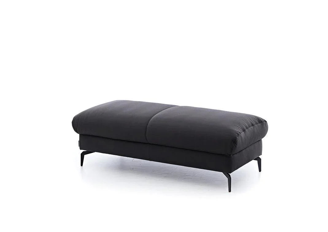 W.SCHILLIG Hocker piedroo 21156 G140 Leder Z59 (Farbe wählbar) - Komfortmöbel24