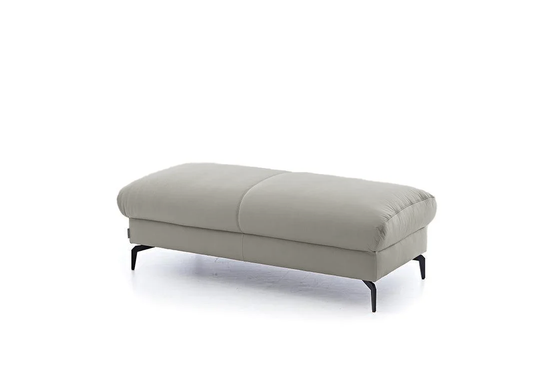 W.SCHILLIG Hocker piedroo 21156 G140 Leder Z73 (Farbe wählbar)