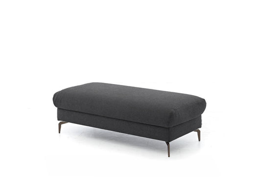 W.SCHILLIG Hocker piedroo 21156 G140 Stoff R66/95 anthracite