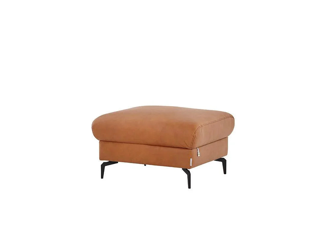 W.SCHILLIG Hocker piedroo plus 21156 G70 Leder Z69/50 cognac NEU! - Komfortmöbel24