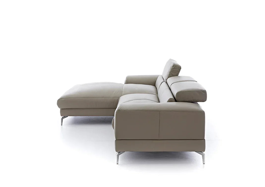 W.SCHILLIG Longchair piedroo plus 21156 (B=303 cm) Leder Z59/21 stone - Komfortmöbel24