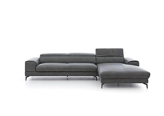 W.SCHILLIG Longchair piedroo plus 21156 (B=303 cm) Leder Z69/95 anthracite NEU! - Komfortmöbel24