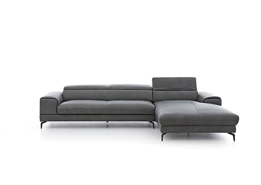 W.SCHILLIG Longchair piedroo plus 21156 (B=303 cm) Leder Z69/95 anthracite NEU! - Komfortmöbel24