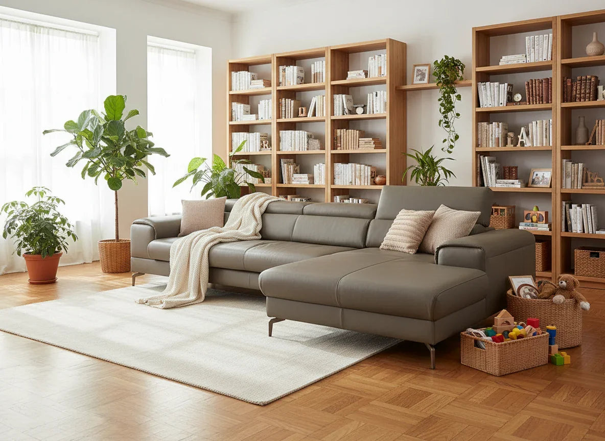 W.SCHILLIG Longchair piedroo plus 21156 (B=303 cm) Leder Z66/53 terra NEU! - Komfortmöbel24