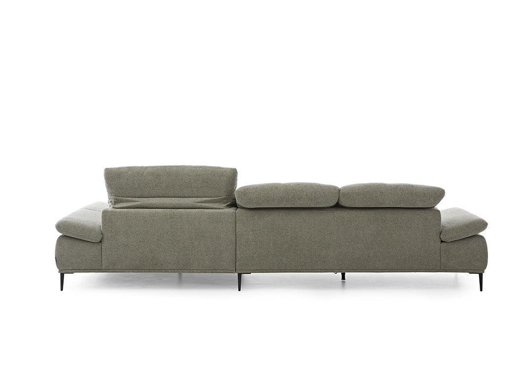 W.SCHILLIG Longchair tavaroo 24470 Stoff S75/32 thyme - Komfortmöbel24