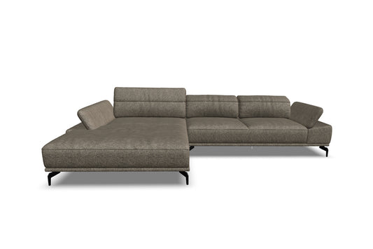 W.SCHILLIG Longchair tavaroo 24470 (B=343) Stoff S22/98 pepper