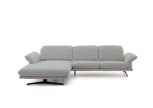 W.SCHILLIG Longchair olivia 24670 (B=303 cm) Stoff R75/21 light grey - Komfortmöbel24