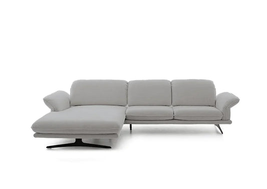 W.SCHILLIG Longchair olivia 24670 (B=303 cm) Stoff R75/21 light grey - Komfortmöbel24