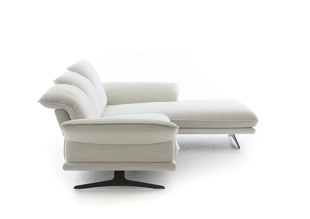 W.SCHILLIG Longchair olivia 24670 (B=323 cm) Stoff V88/44 ivory - Komfortmöbel24