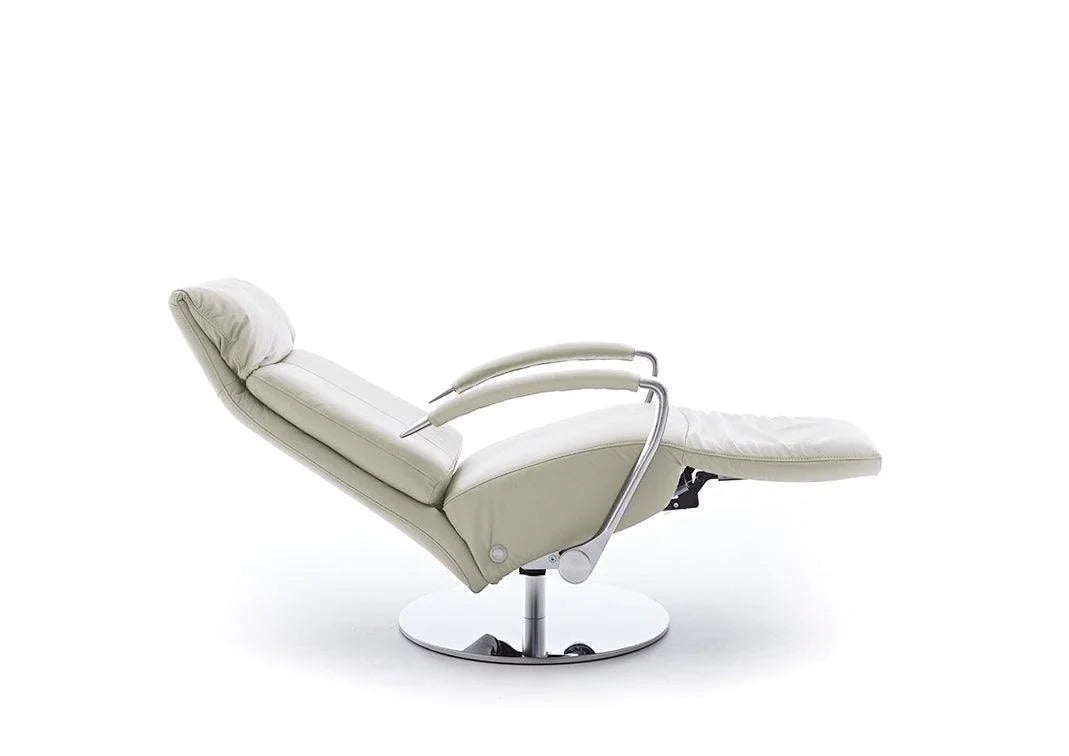 W.SCHILLIG Relax-/Funktionssessel jupiter 2 Leder Z73/43 cream white - Relaxsessel
