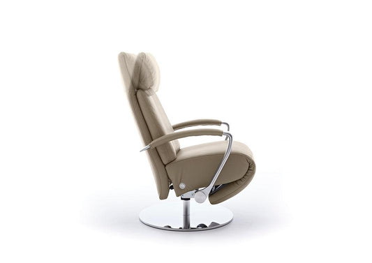 W.SCHILLIG Relax-/Funktionssessel jupiter 2 32530 Leder Z73/49 taupe - Komfortmöbel24