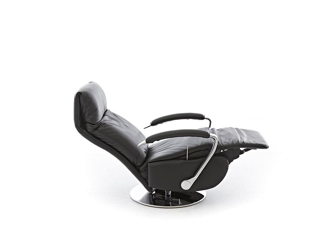 W.SCHILLIG Relaxsessel rumbaa 32632 ML55 Leder Z73/99 nachtschwarz - Komfortmöbel24