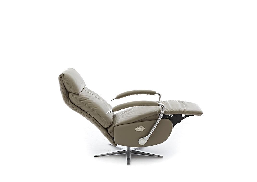 W.SCHILLIG Relax-/Funktionssessel rumbaa 32632 MM50 Leder Z59/21 stone - Komfortmöbel24