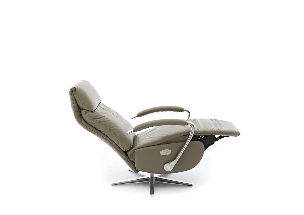 W.SCHILLIG Relax-/Funktionssessel rumbaa 32632 MM50 Leder Z59/21 stone - Komfortmöbel24
