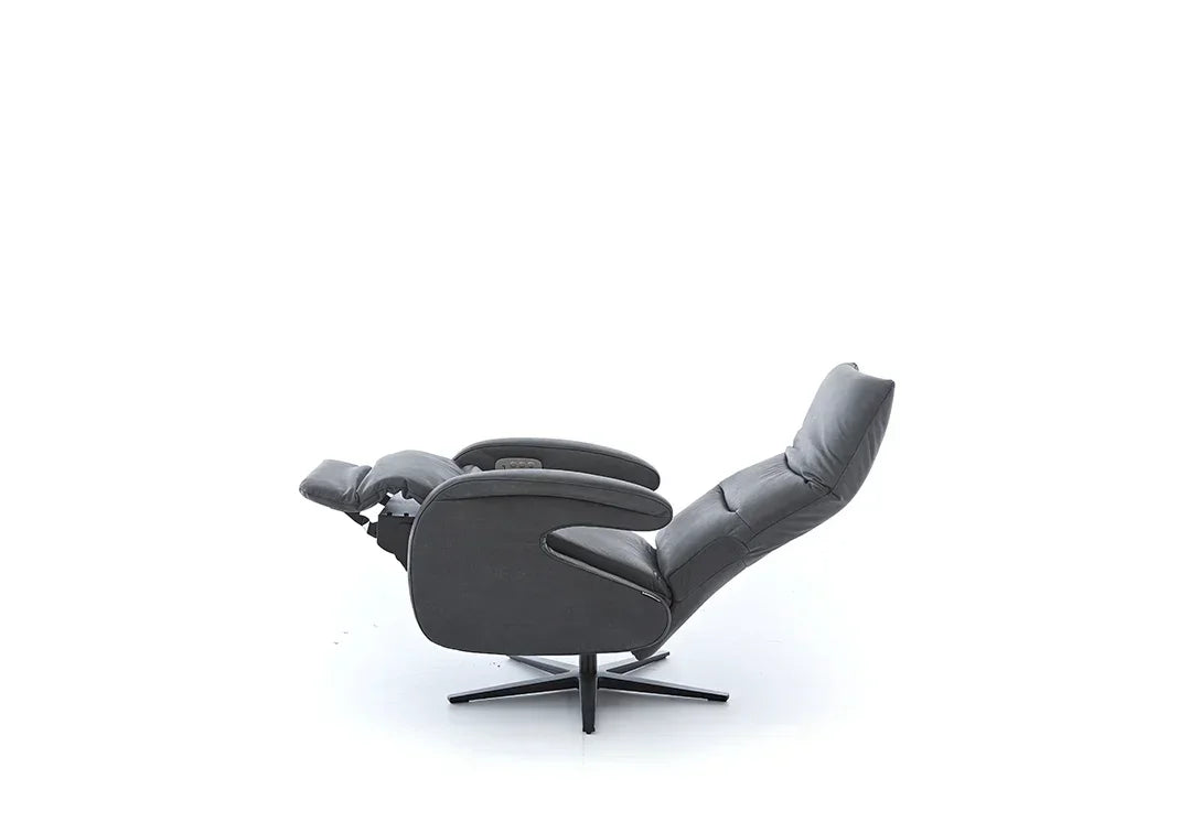 W.SCHILLIG Relax-/Funktionssessel TIMEtoChill 32645 MM50C Leder Z78/95 graphite - Komfortmöbel24