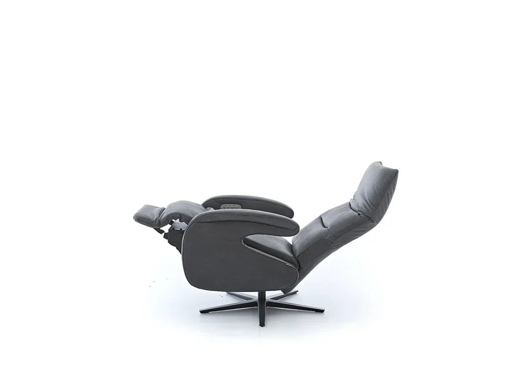 W.SCHILLIG Relax-/Funktionssessel TIMEtoChill 32645 MM50C Leder Z78/95 graphite - Komfortmöbel24