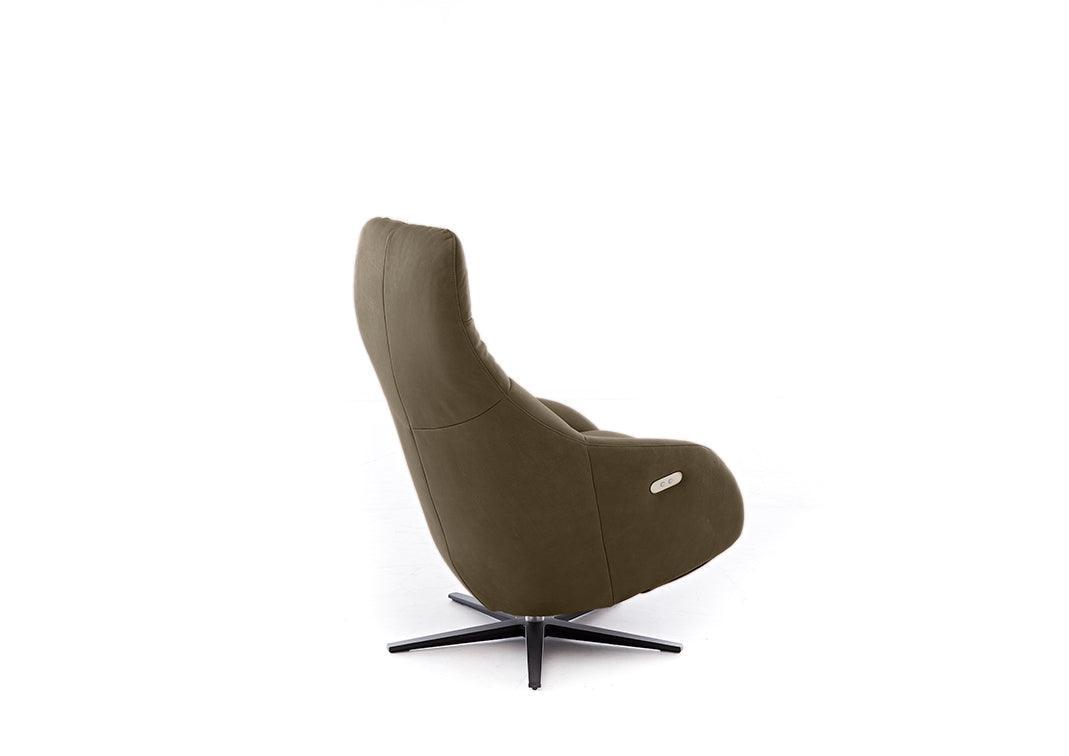 W.SCHILLIG Sessel filippoo 32702 Leder Z78/36 olive - Komfortmöbel24