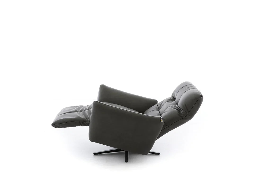 W.SCHILLIG Relax-/Funktionssessel placido 32800 M75 Leder Z75/95 anthracite - Komfortmöbel24