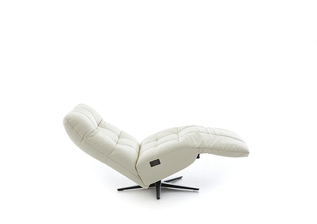 W.SCHILLIG Relax-/Funktionssessel placido 32801 M85 Leder Z62/42 weiss - Komfortmöbel24