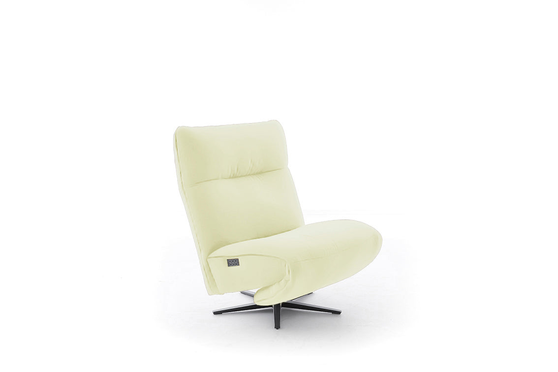 W.SCHILLIG Relax-/Funktionssessel aureoo 32804 M75 Leder Z62/42 weiss