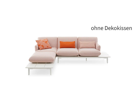 W.SCHILLIG Outdoor Lagoona Stoff V83/63 mandarine - Komfortmöbel24