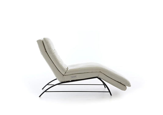 W.SCHILLIG Relaxliege daily dreams 47000 K65 Leder Z73/43 cream white - Komfortmöbel24