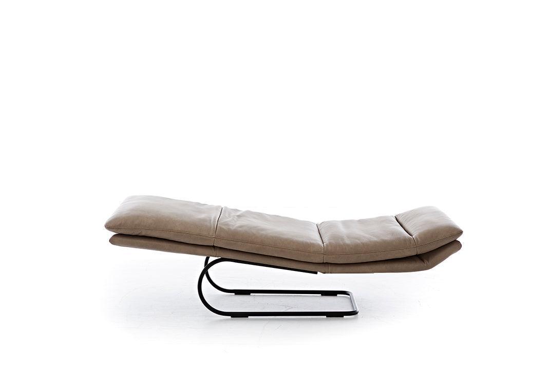 W.SCHILLIG Relaxliege daily dreams 47000 K75 Leder Z75/49 sand - Komfortmöbel24