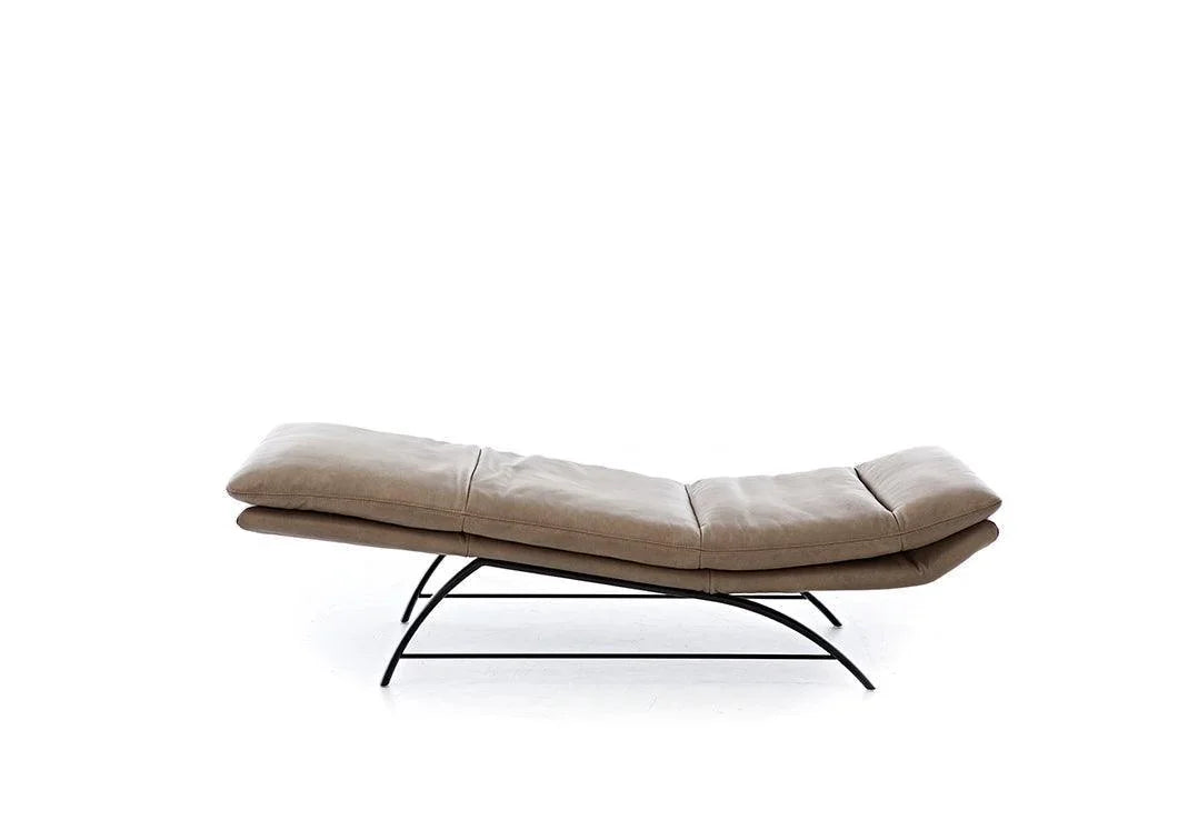 W.SCHILLIG Relaxliege daily dreams 47000 K75 Leder Z75/49 sand - Komfortmöbel24
