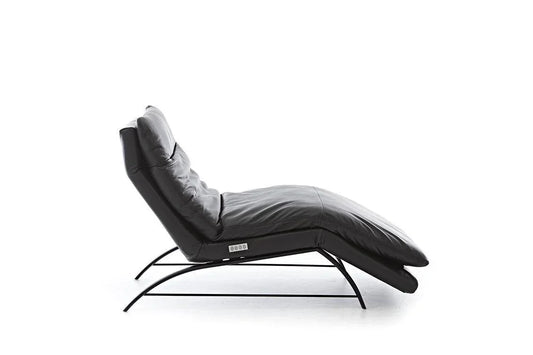 W.SCHILLIG Relaxliege daily dreams 47000 K85 Leder Z73/99 nachtschwarz - Komfortmöbel24
