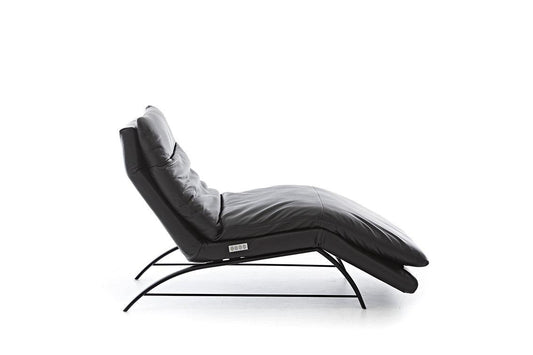 W.SCHILLIG Relaxliege daily dreams 47000 K85 Leder Z73/99 nachtschwarz - Komfortmöbel24