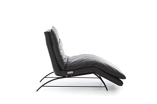 W.SCHILLIG Relaxliege daily dreams 47000 K95 Leder Z73/99 nachtschwarz - Komfortmöbel24