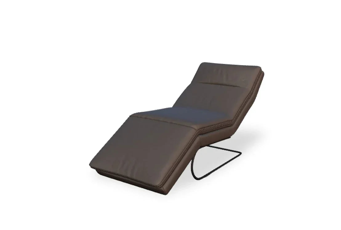 W.SCHILLIG Relaxliege daily dreams 47001 K75 Leder Z84/51 muskat - Komfortmöbel24