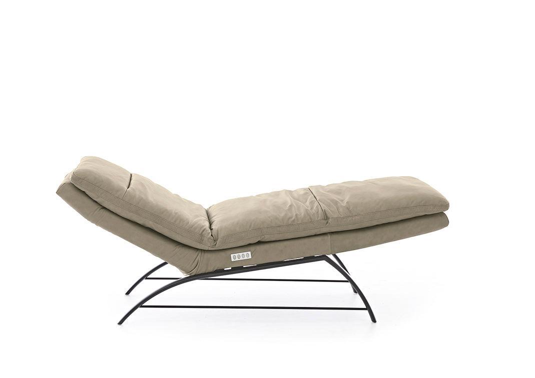 W.SCHILLIG Relaxliege daily dreams 47001 K75 Leder Z73/21 stone - Komfortmöbel24