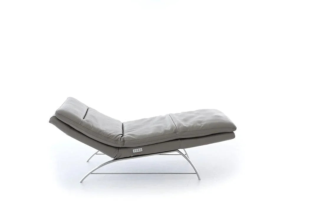 W.SCHILLIG Relaxliege daily-dreams 47001 K85 Leder Z77/25 elephant grey - Komfortmöbel24